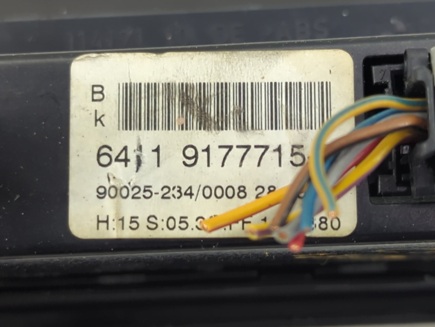2008-2010 Bmw 528 Climate Control Module Temperature AC/Heater Replacement P/N:64119177715 6976361 Fits Fits 2008 2009 2010 
