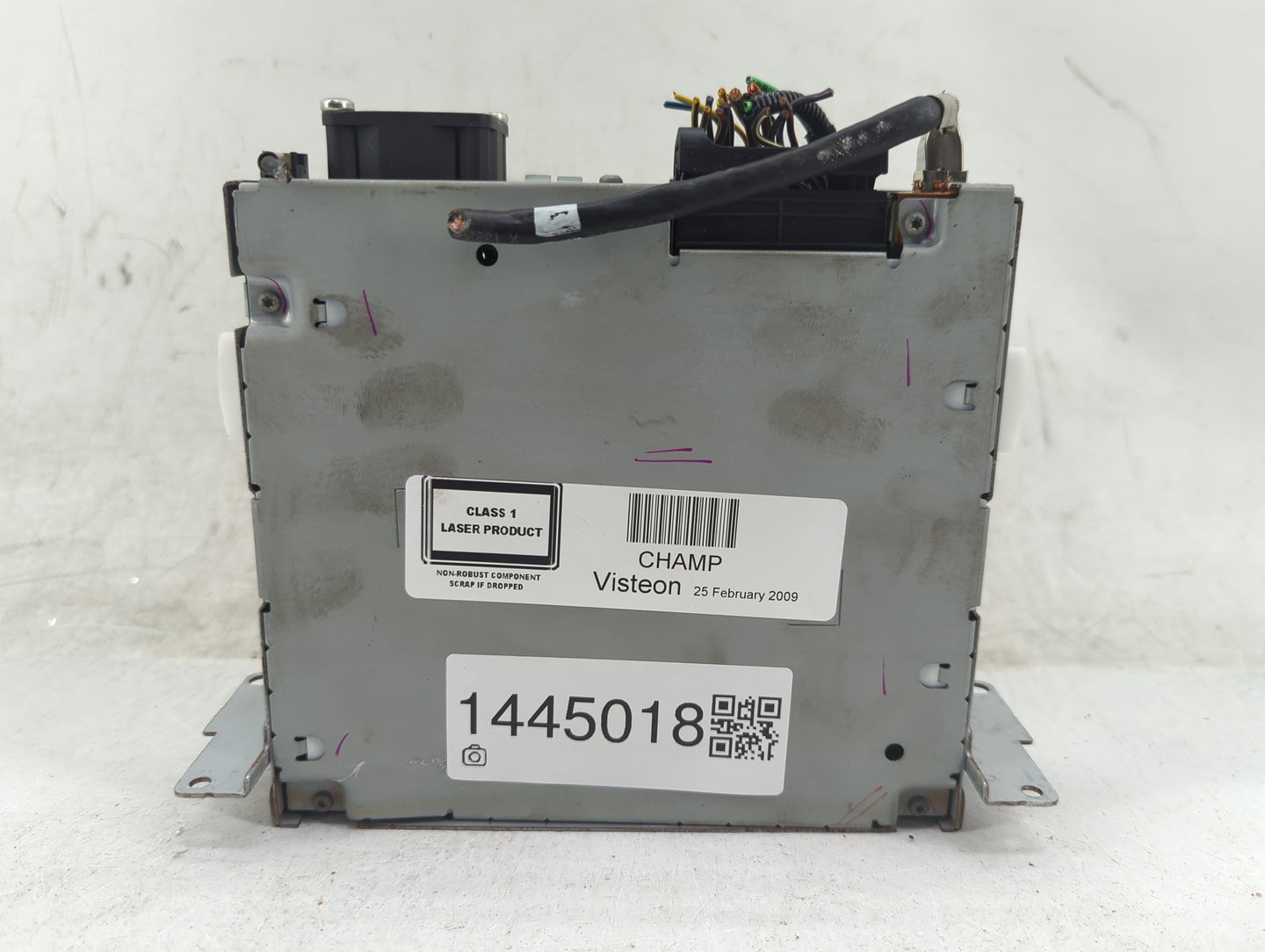 2010 Bmw 528 Radio AM FM Cd Player Receiver Replacement P/N:VP8KAF-18C852-LF 9196762-01 Fits OEM Used Auto Parts - Oemusedau