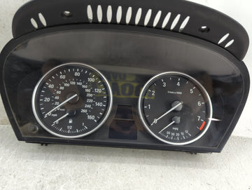 2008-2010 Bmw 528 Instrument Cluster Speedometer Gauges P/N:110.080.398/079 62.10-9 194 887 Miles:133K Fits Fits 2008 2009 2010 OEM Used Auto Parts