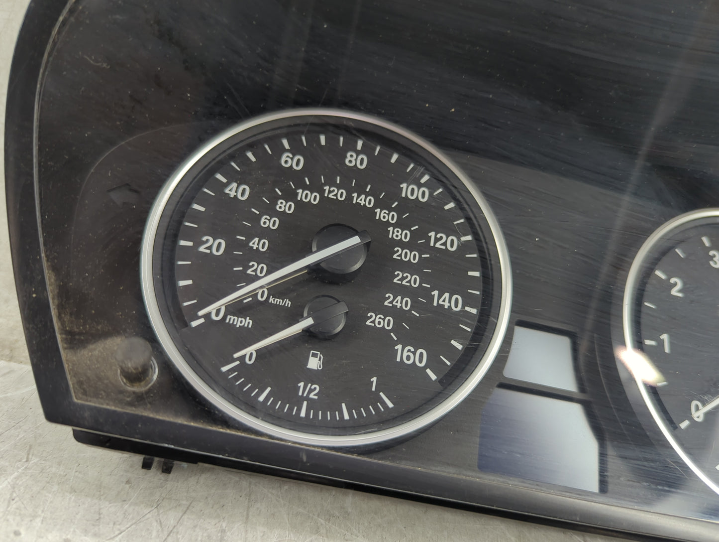 2008-2010 Bmw 528 Instrument Cluster Speedometer Gauges P/N:110.080.398/079 62.10-9 194 887 Miles:133K Fits Fits 2008 2009 2