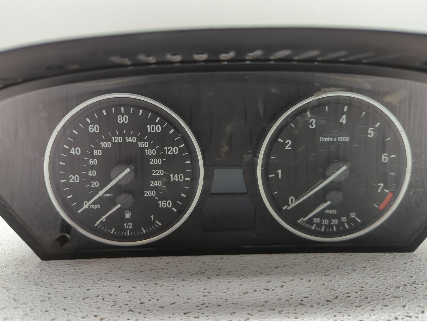 2008-2010 Bmw 528 Instrument Cluster Speedometer Gauges P/N:110.080.398/079 398/079 Miles:118K Fits Fits 2008 2009 2010 OEM 