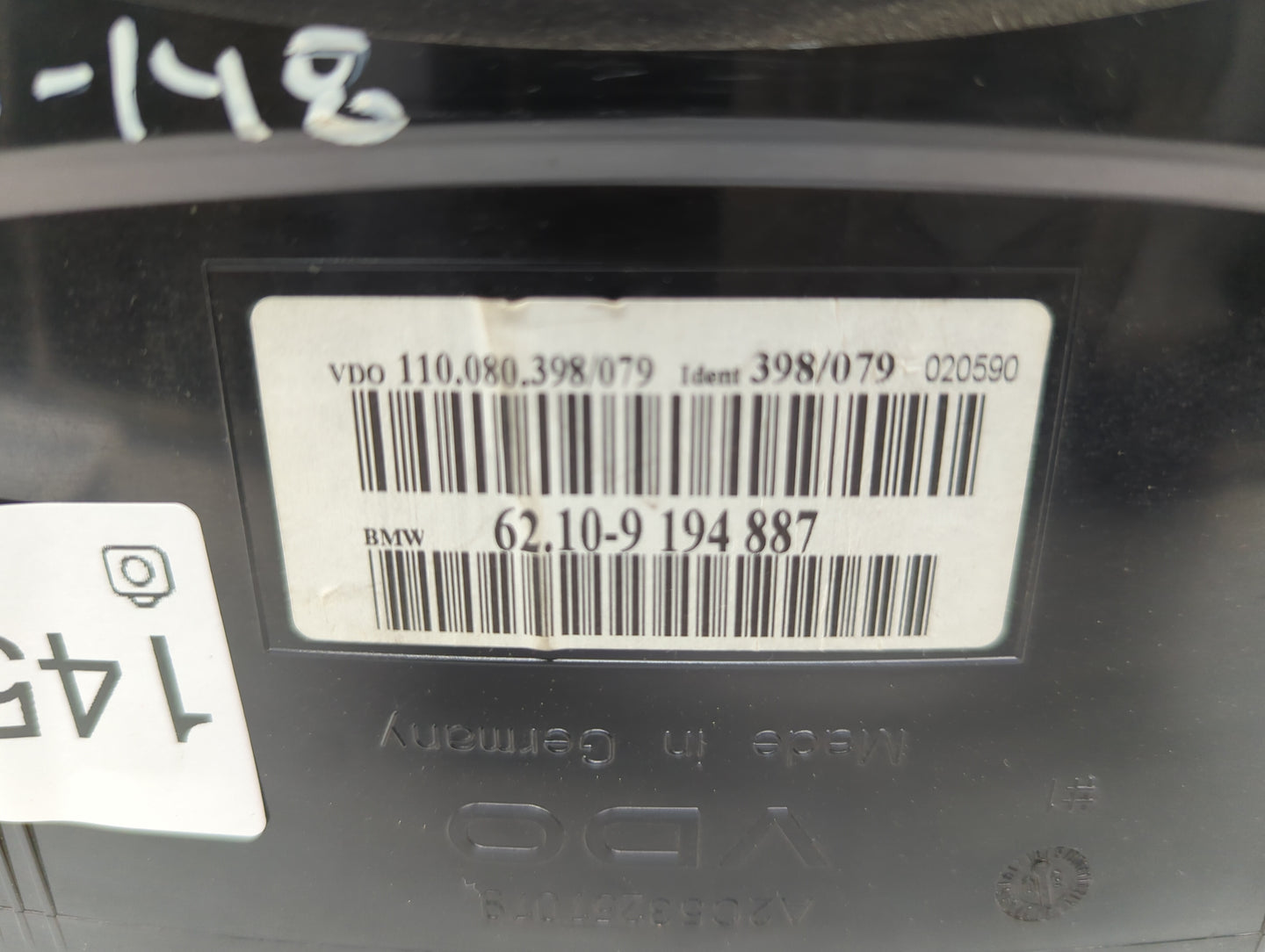2008-2010 Bmw 528 Instrument Cluster Speedometer Gauges P/N:110.080.398/079 398/079 Miles:118K Fits Fits 2008 2009 2010 OEM 