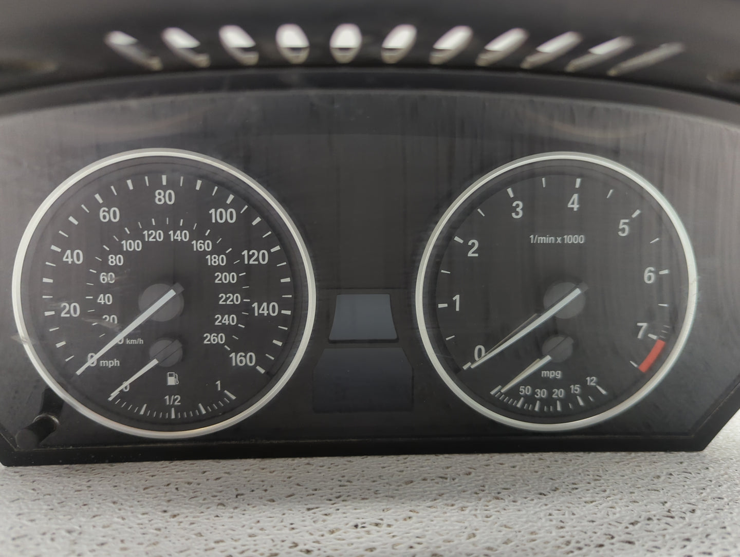 2008-2010 Bmw 528 Instrument Cluster Speedometer Gauges P/N:110.080.398/079 62.10-9194887, A2C53257079 Fits Fits 2008 2009 2