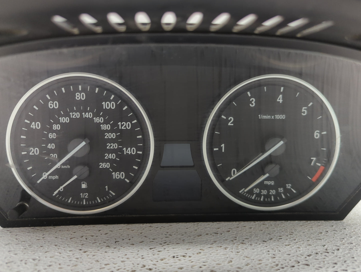 2008-2010 Bmw 528 Instrument Cluster Speedometer Gauges P/N:110.080.398/079 62.10-9194887, A2C53257079 Fits Fits 2008 2009 2