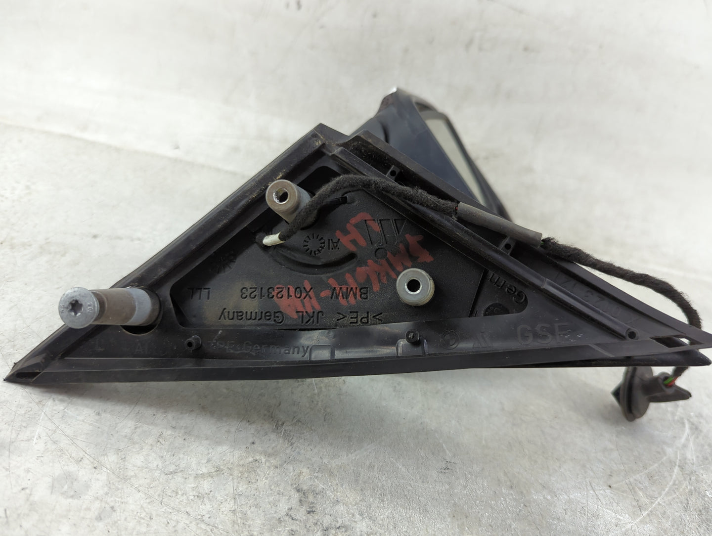 2010 Bmw 528 Driver Side View Mirror - Left Door Mirror OEM Used - Oemusedautoparts1.com