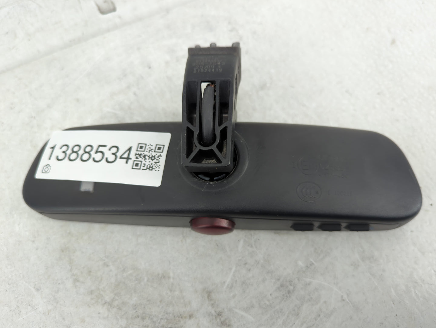 2010 Bmw 528i Interior Rear View Mirror Replacement OEM P/N:7028444 Fits OEM Used Auto Parts - Oemusedautoparts1.com