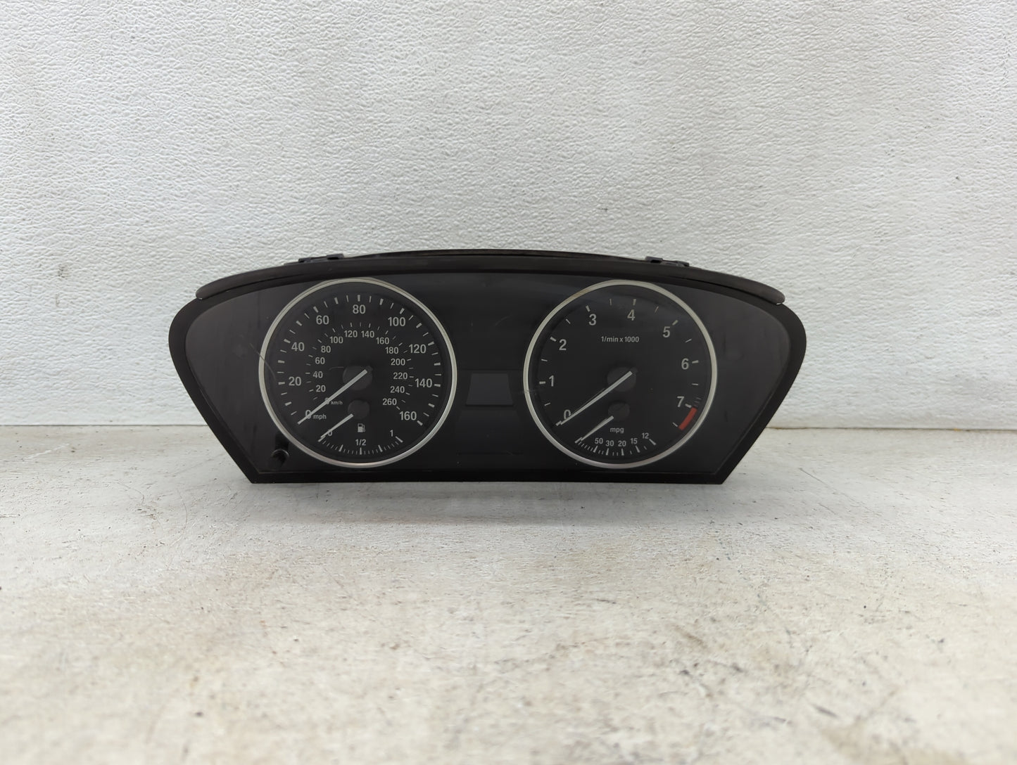 2008-2010 Bmw 528i Instrument Cluster Speedometer Gauges Miles: Fits Fits 2008 2009 2010 OEM Used Auto Parts - Oemusedautopa