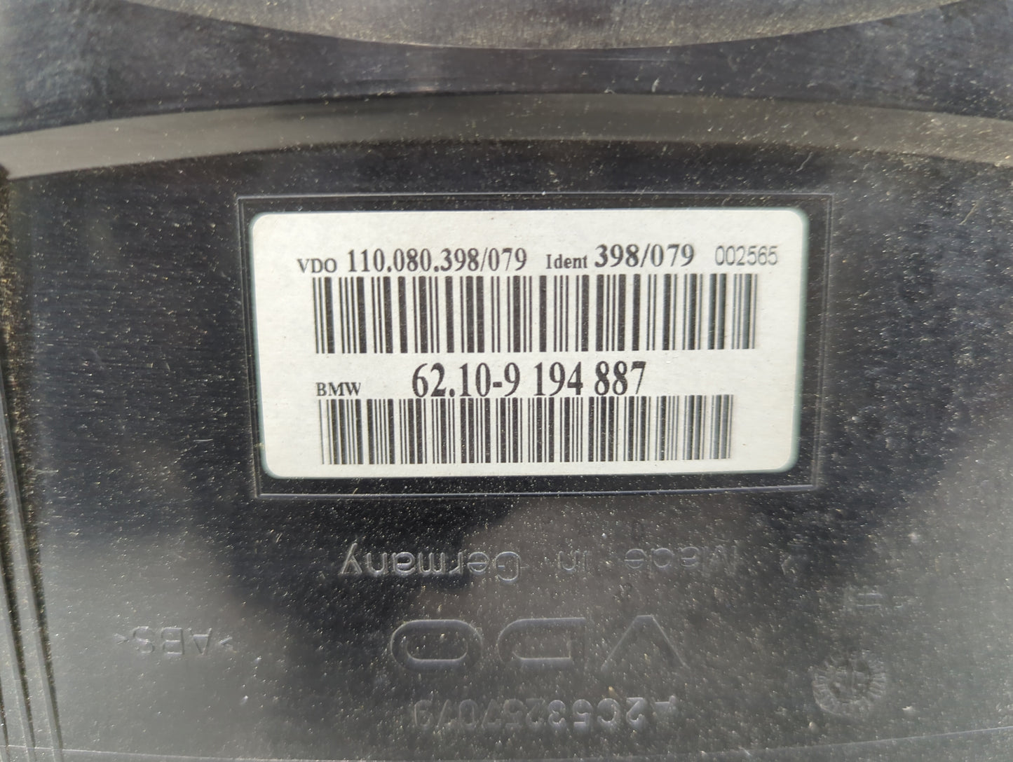 2008-2010 Bmw 528i Instrument Cluster Speedometer Gauges Miles: Fits Fits 2008 2009 2010 OEM Used Auto Parts - Oemusedautopa
