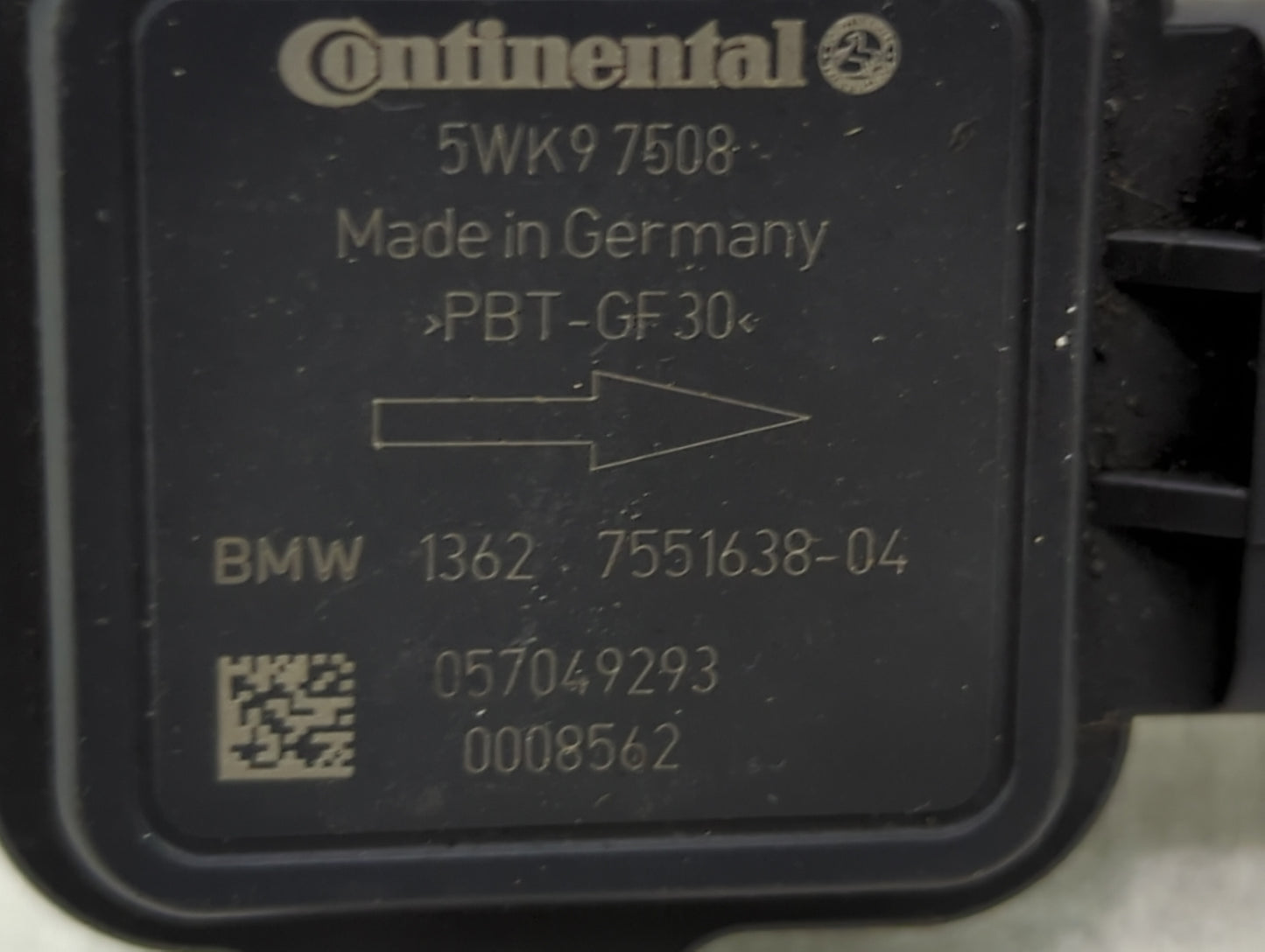2008-2010 Bmw 528i Mass Air Flow Meter Maf - Oemusedautoparts1.com