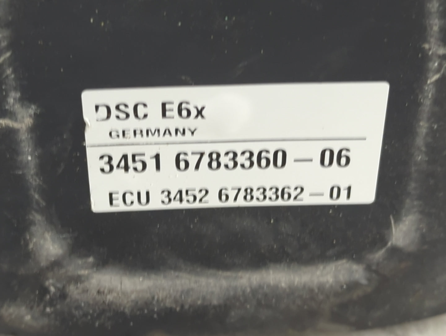 2008-2010 Bmw 528i ABS Pump Control Module Replacement P/N:6783360-06 Fits Fits 2008 2009 2010 OEM Used Auto Parts - Oemused