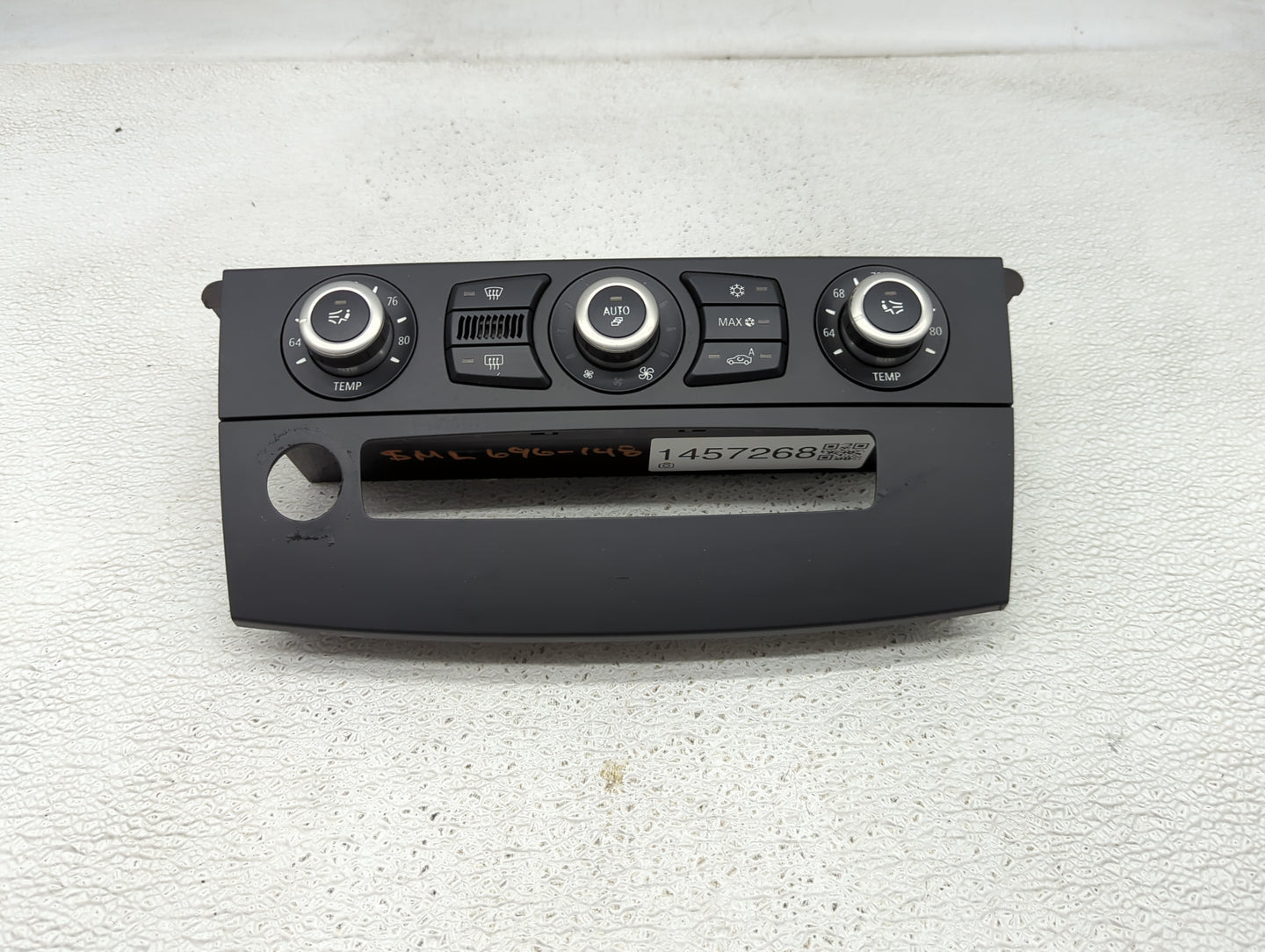 2008-2010 Bmw 528i Climate Control Module Temperature AC/Heater Replacement P/N:9177715-02 Fits Fits 2008 2009 2010 OEM Used