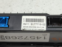 2008-2010 Bmw 528i Climate Control Module Temperature AC/Heater Replacement P/N:9177715-02 Fits Fits 2008 2009 2010 OEM Used