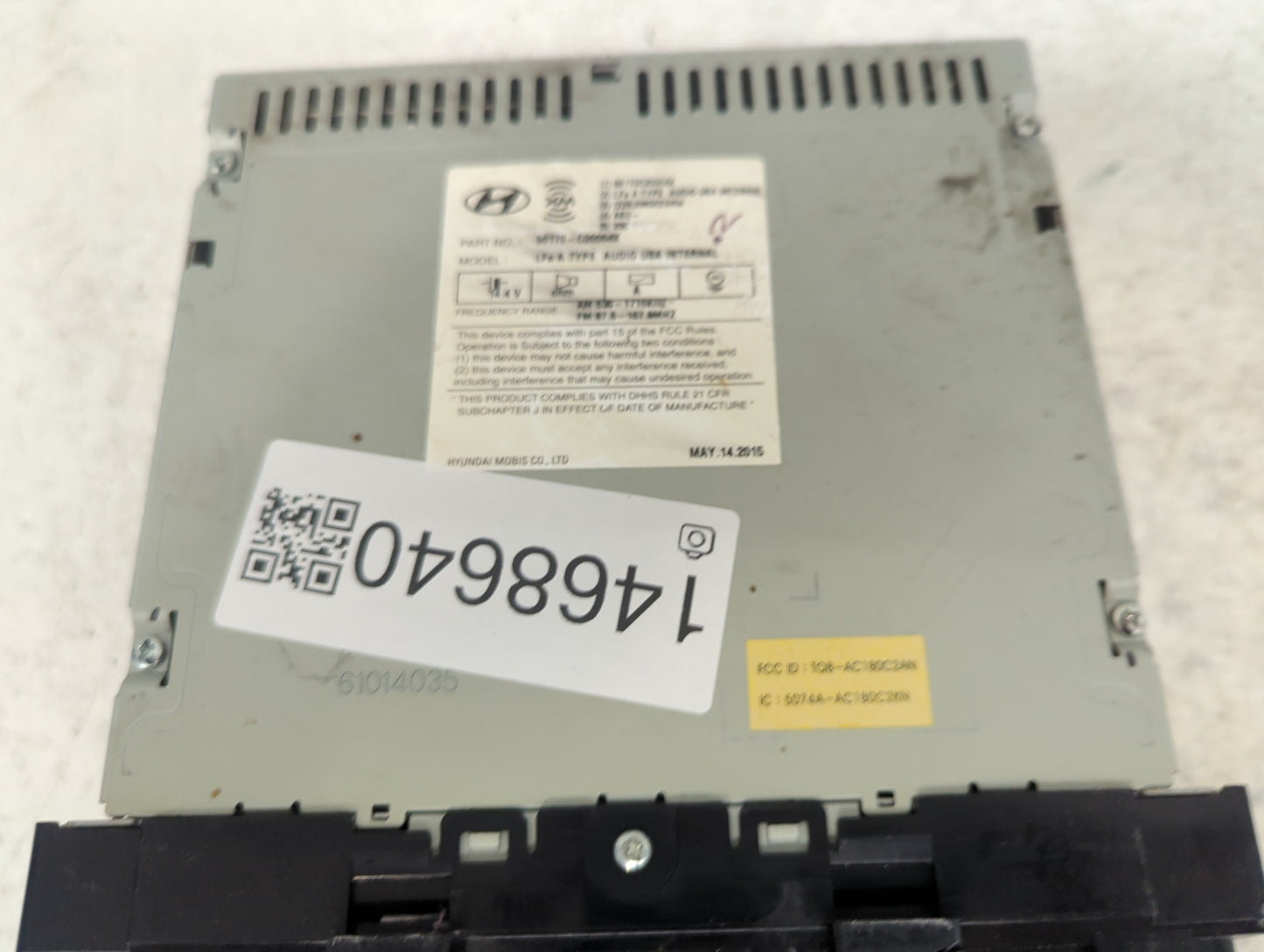 2010 Bmw 528i Radio AM FM Cd Player Receiver Replacement Fits OEM Used Auto Parts - Oemusedautoparts1.com
