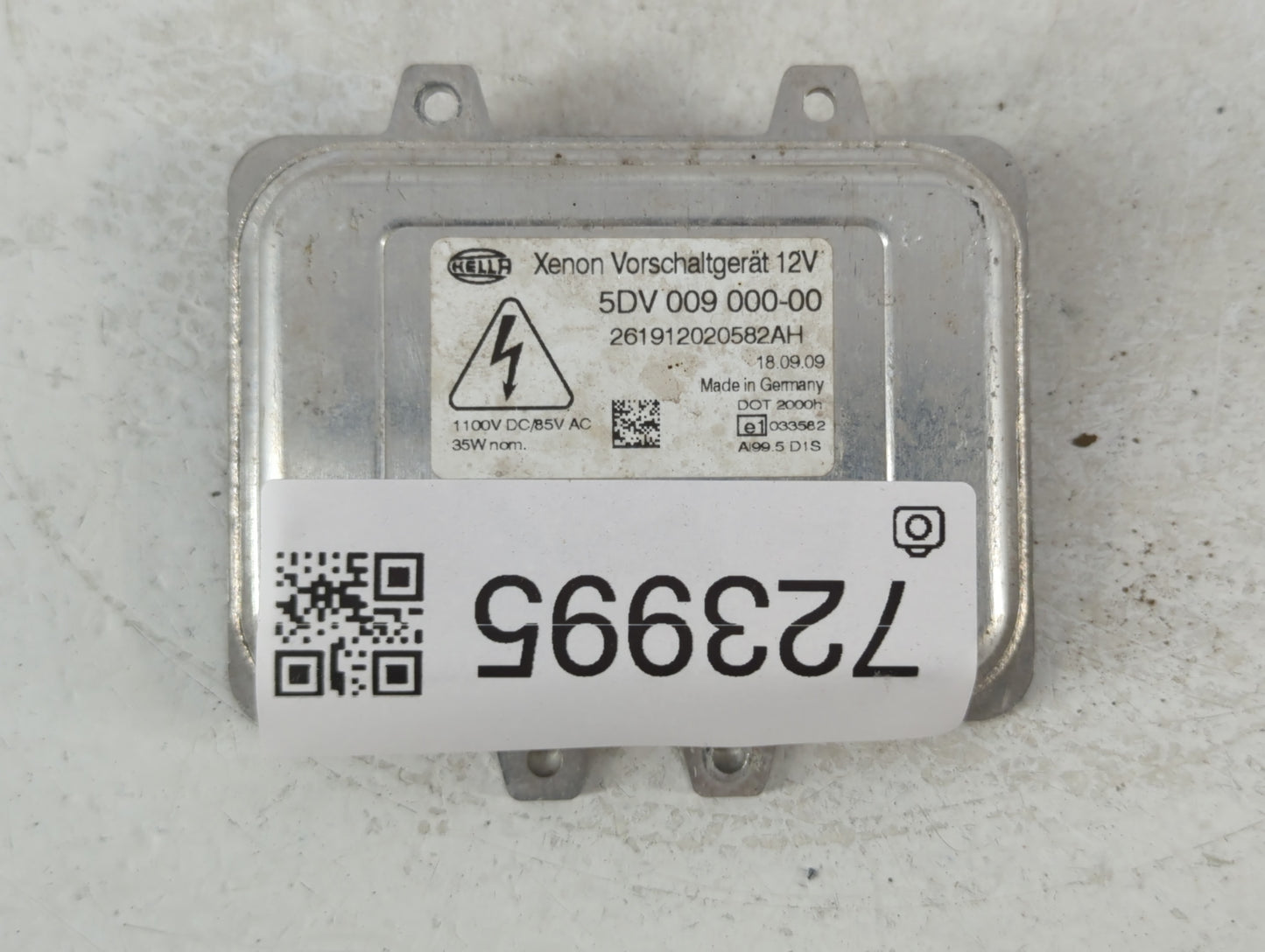 2008-2010 Bmw 528i Headlight Ballast Head Light - Oemusedautoparts1.com