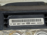 2010 Bmw 528xi Anti-Lock Brake ABS Pump Module Actuator OEM P/N:0265960326 0265234508 Fits Fits 2008 2009 OEM Used Auto Part