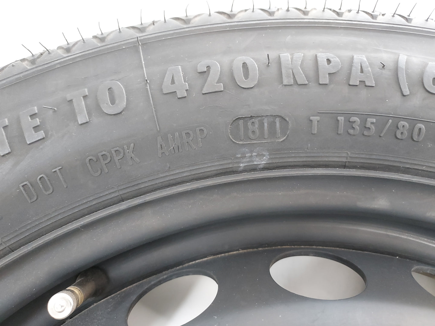 2008-2010 Bmw 535i Spare Donut Tire Wheel Rim Oem - Oemusedautoparts1.com