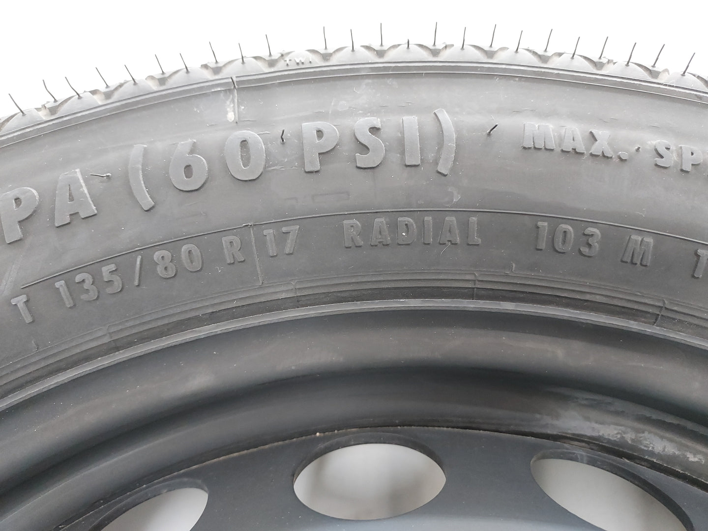 2008-2010 Bmw 535i Spare Donut Tire Wheel Rim Oem - Oemusedautoparts1.com