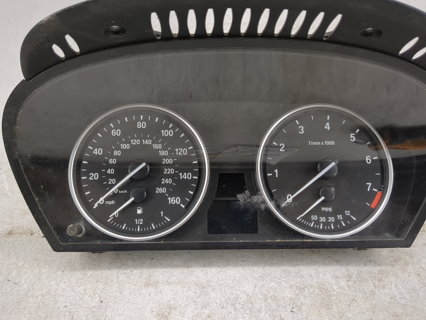 2008-2010 Bmw 535i Instrument Cluster Speedometer Gauges P/N:110.080.398/079 62.10-9 194 887 Miles:138K Fits Fits 2008 2009 
