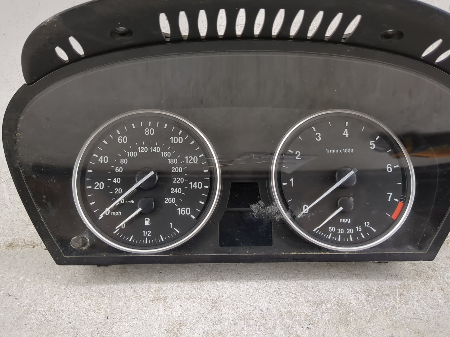 2008-2010 Bmw 535i Instrument Cluster Speedometer Gauges P/N:110.080.398/079 62.10-9 194 887 Miles:138K Fits Fits 2008 2009 