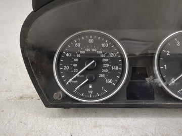 2008-2010 Bmw 535i Instrument Cluster Speedometer Gauges P/N:110.080.398/079 62.10-9 194 887 Miles:138K Fits Fits 2008 2009 2010 OEM Used Auto Parts