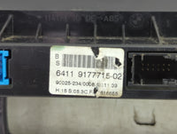 2008-2010 Bmw 535i Climate Control Module Temperature AC/Heater Replacement P/N:9177715-02 Fits Fits 2008 2009 2010 OEM Used