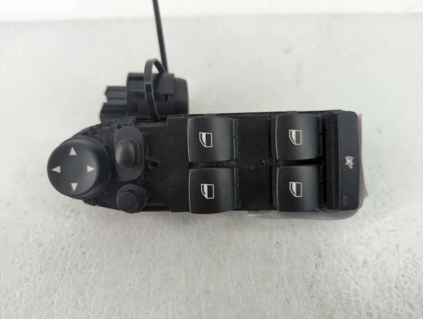 2008-2010 Bmw 535i Master Power Window Switch Replacement Driver Side Left P/N:MT37410-0151 09W38E-01 Fits OEM Used Auto Par