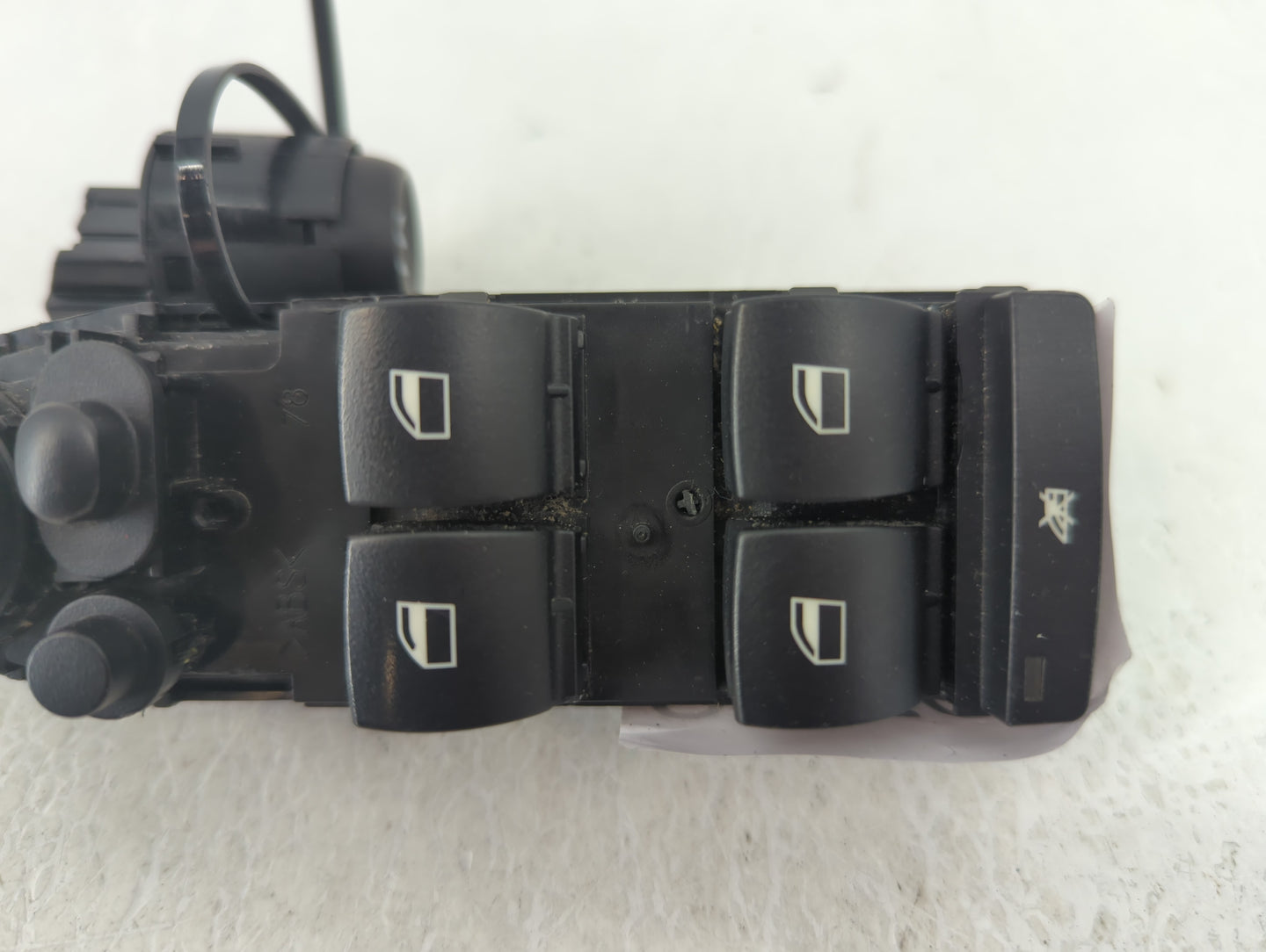 2008-2010 Bmw 535i Master Power Window Switch Replacement Driver Side Left P/N:MT37410-0151 09W38E-01 Fits OEM Used Auto Par
