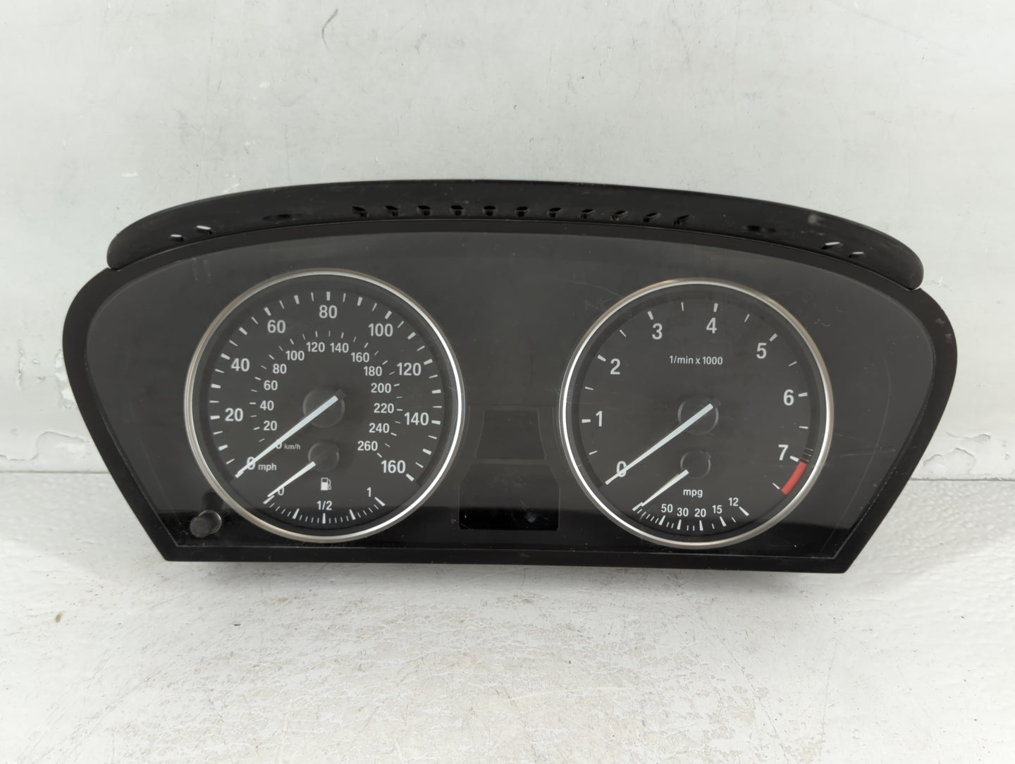 2008-2010 Bmw 535i Instrument Cluster Speedometer Gauges P/N:110 080 398 /079 Fits Fits 2008 2009 2010 OEM Used Auto Parts -