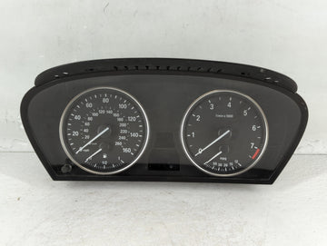 2008-2010 Bmw 535i Instrument Cluster Speedometer Gauges P/N:110 080 398 /079 Fits Fits 2008 2009 2010 OEM Used Auto Parts -