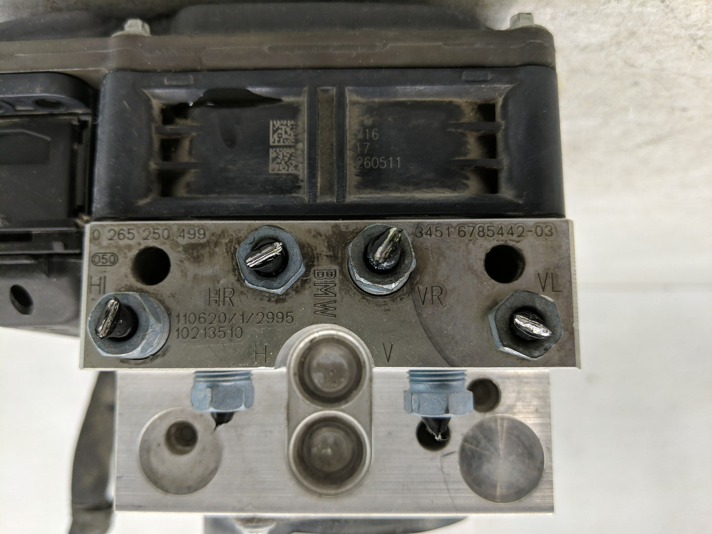 2010-2013 Bmw 550i Gt ABS Pump Control Module Replacement P/N:3451 6785442-03 10213510 Fits Fits 2009 2010 2011 2012 2013 OE