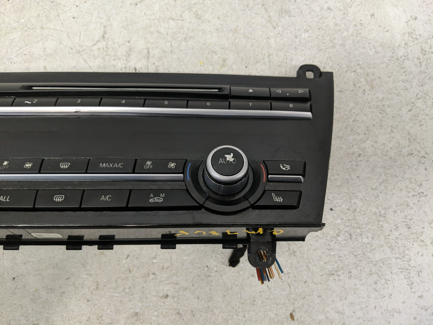 2010-2013 Bmw 550i Gt Climate Control Module Temperature AC/Heater Replacement P/N:9290737 Fits Fits 2009 2010 2011 2012 201