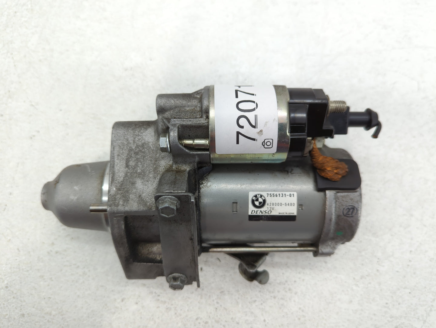 2010-2012 Bmw 550i Gt Car Starter Motor Solenoid OEM P/N:428000-5480 7556131-01 Fits Fits 2008 2009 2010 2011 2012 2013 2014