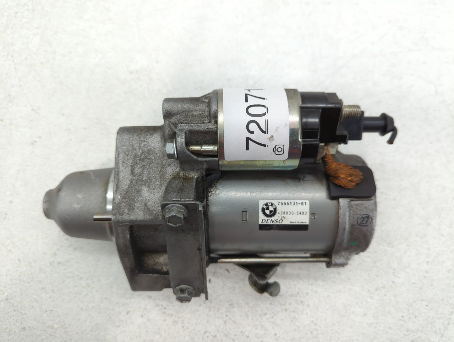 2010-2012 Bmw 550i Gt Car Starter Motor Solenoid OEM P/N:428000-5480 7556131-01 Fits Fits 2008 2009 2010 2011 2012 2013 2014