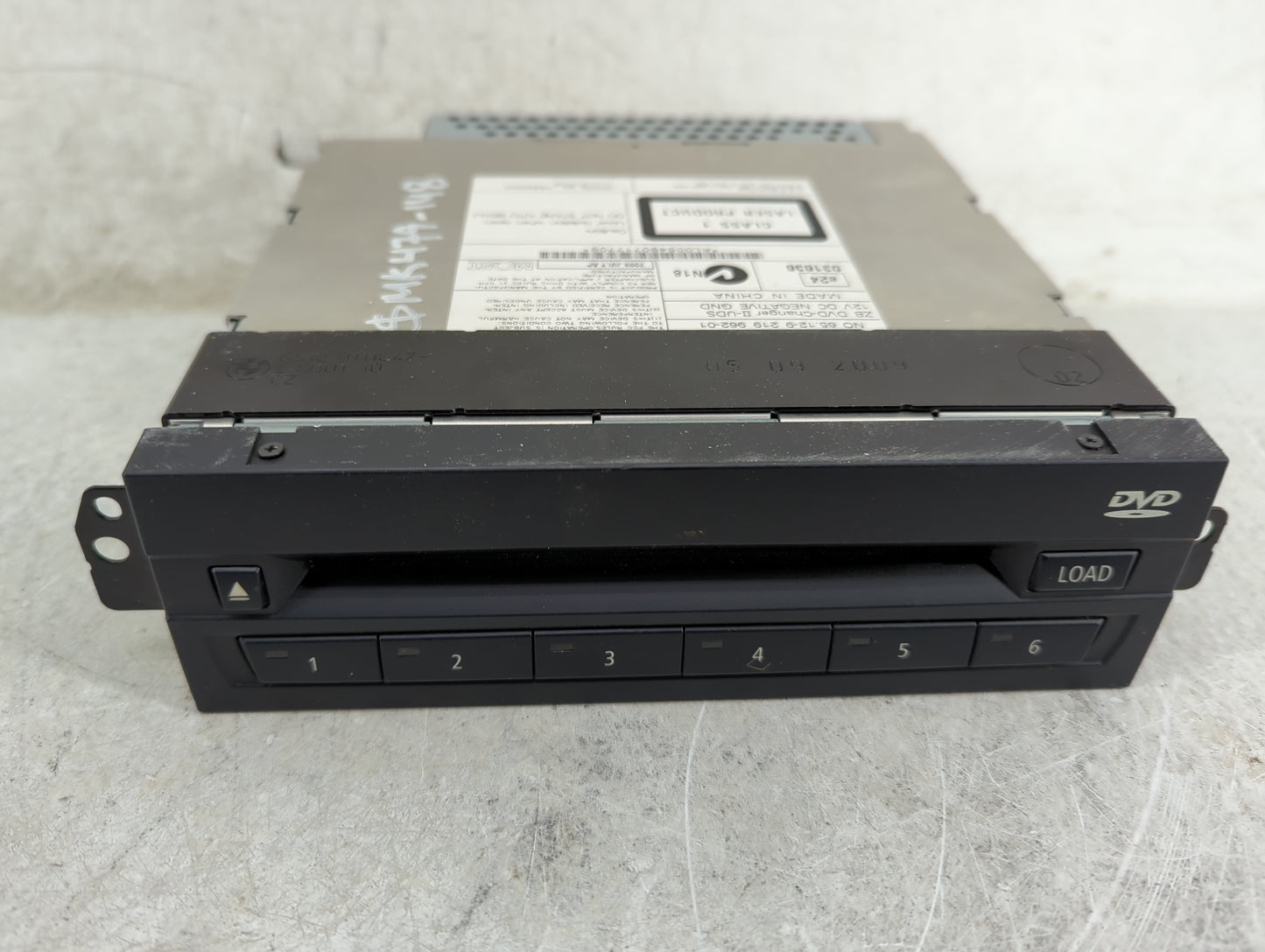 2010 Bmw 750 Radio Cd Changer 65.12-9 219 962-01|hebe902a|al005490717709 - Oemusedautoparts1.com