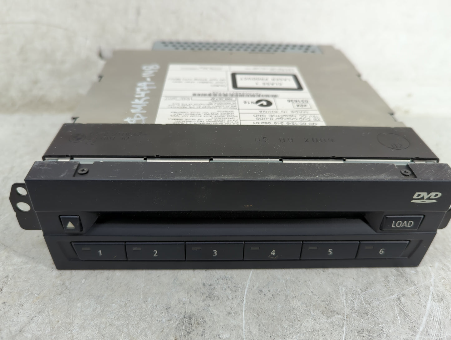 2010 Bmw 750 Radio Cd Changer 65.12-9 219 962-01|hebe902a|al005490717709 - Oemusedautoparts1.com