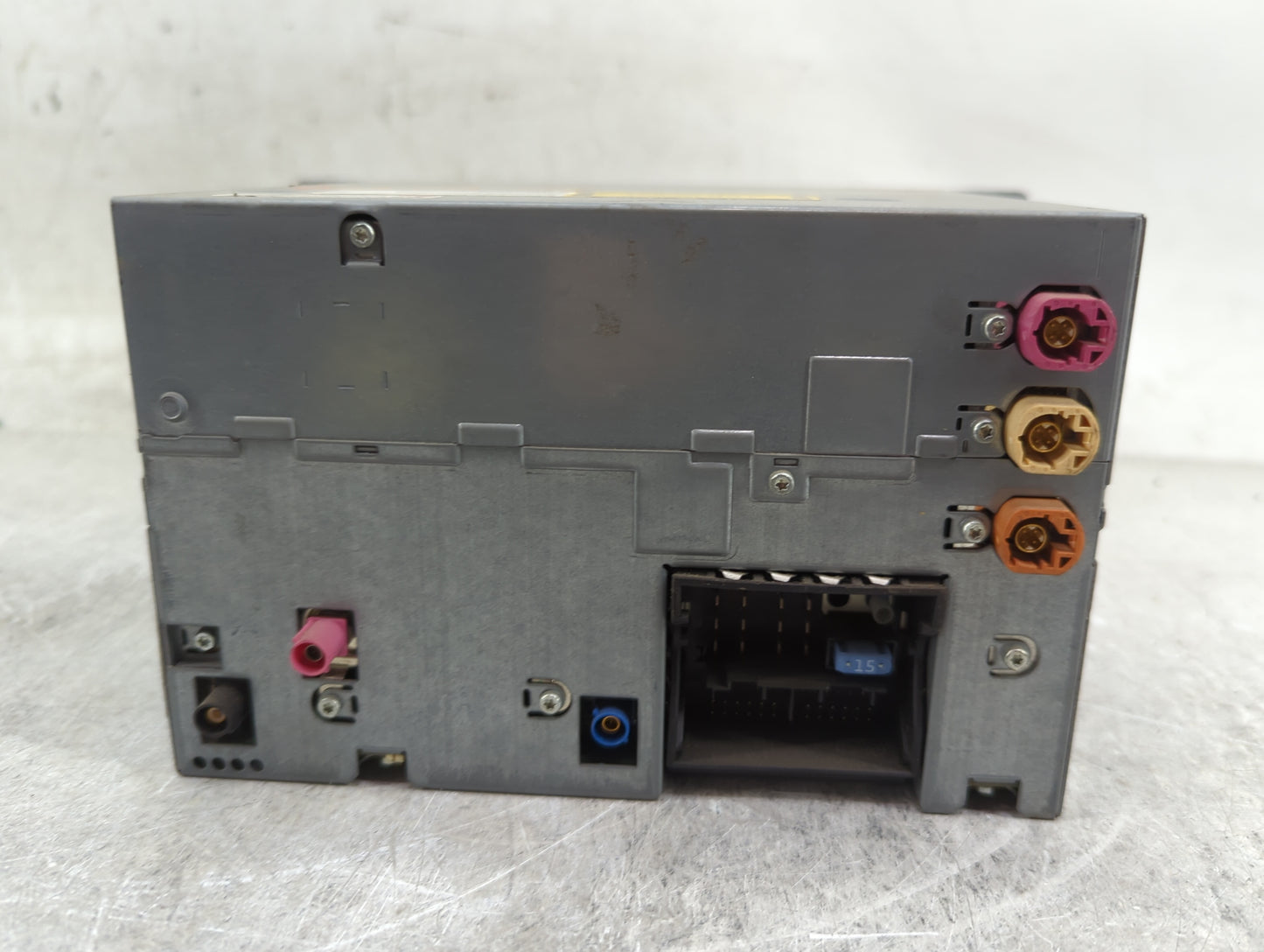 2010-2012 Bmw 750 Radio AM FM Cd Player Receiver Replacement P/N:9223396 HB9581, CI922339601 Fits Fits 2010 2011 2012 OEM Us