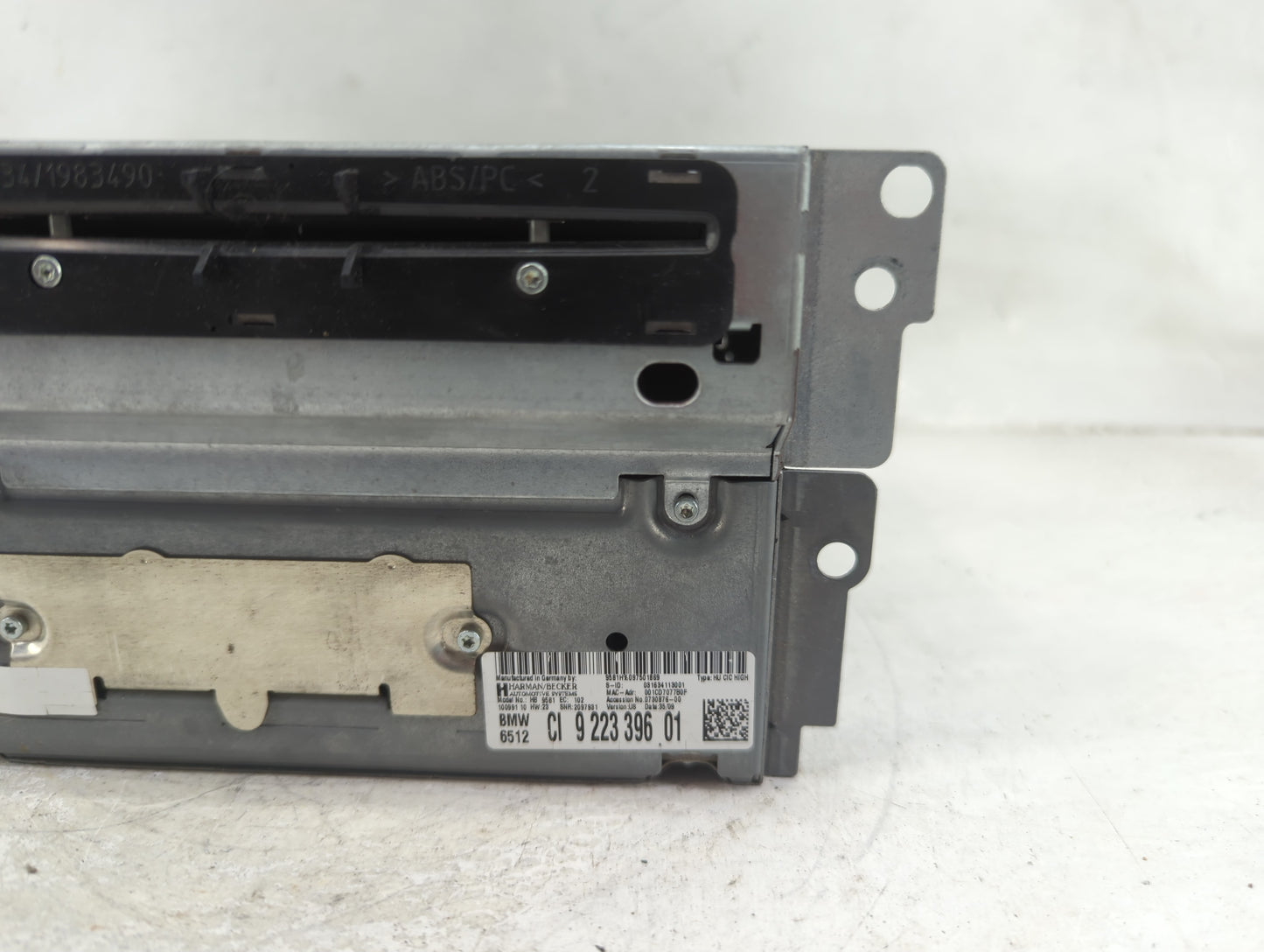 2010-2012 Bmw 750 Radio AM FM Cd Player Receiver Replacement P/N:9223396 HB9581, CI922339601 Fits Fits 2010 2011 2012 OEM Us