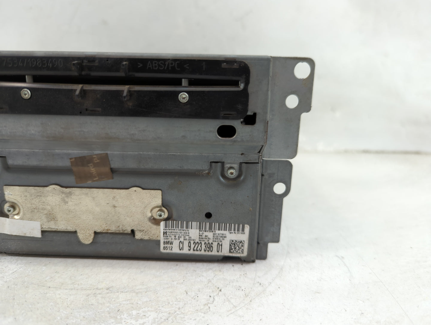 2010-2012 Bmw 750i Radio AM FM Cd Player Receiver Replacement P/N:922339601 9 223 396 01 Fits Fits 2010 2011 2012 OEM Used A
