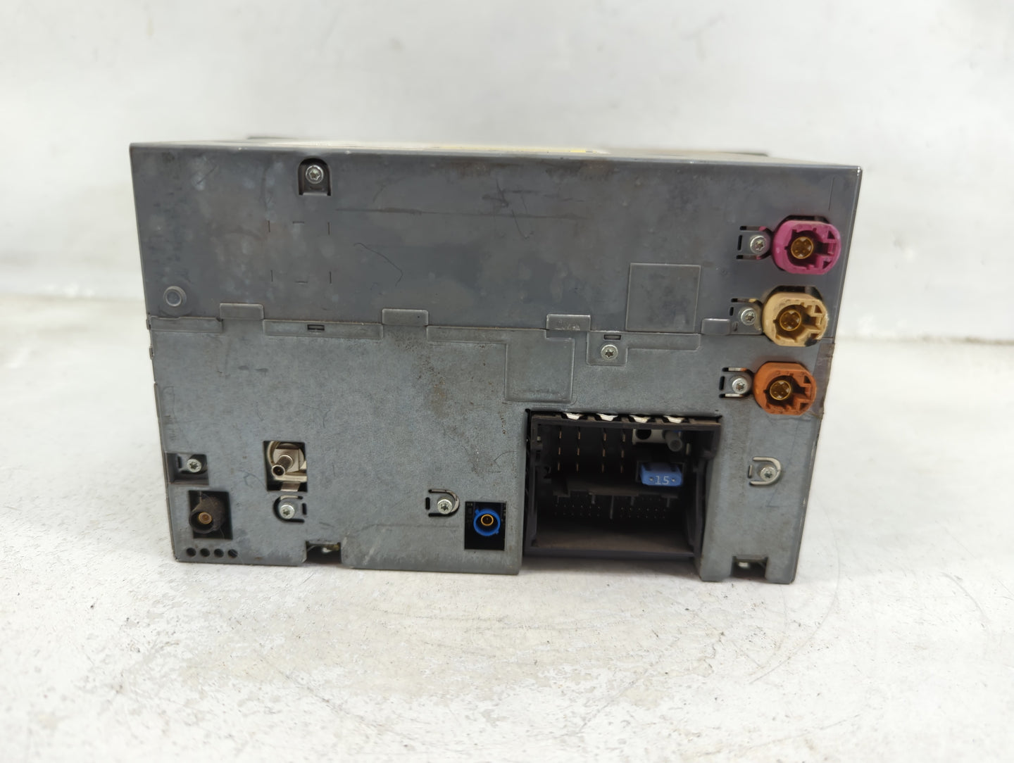 2010-2012 Bmw 750i Radio AM FM Cd Player Receiver Replacement P/N:922339601 9 223 396 01 Fits Fits 2010 2011 2012 OEM Used A