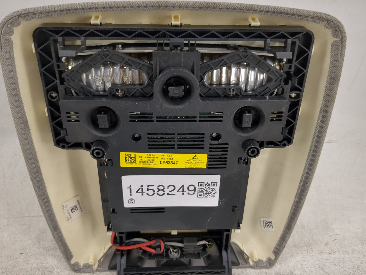 2010 Bmw 750i Overhead Roof Console - Oemusedautoparts1.com
