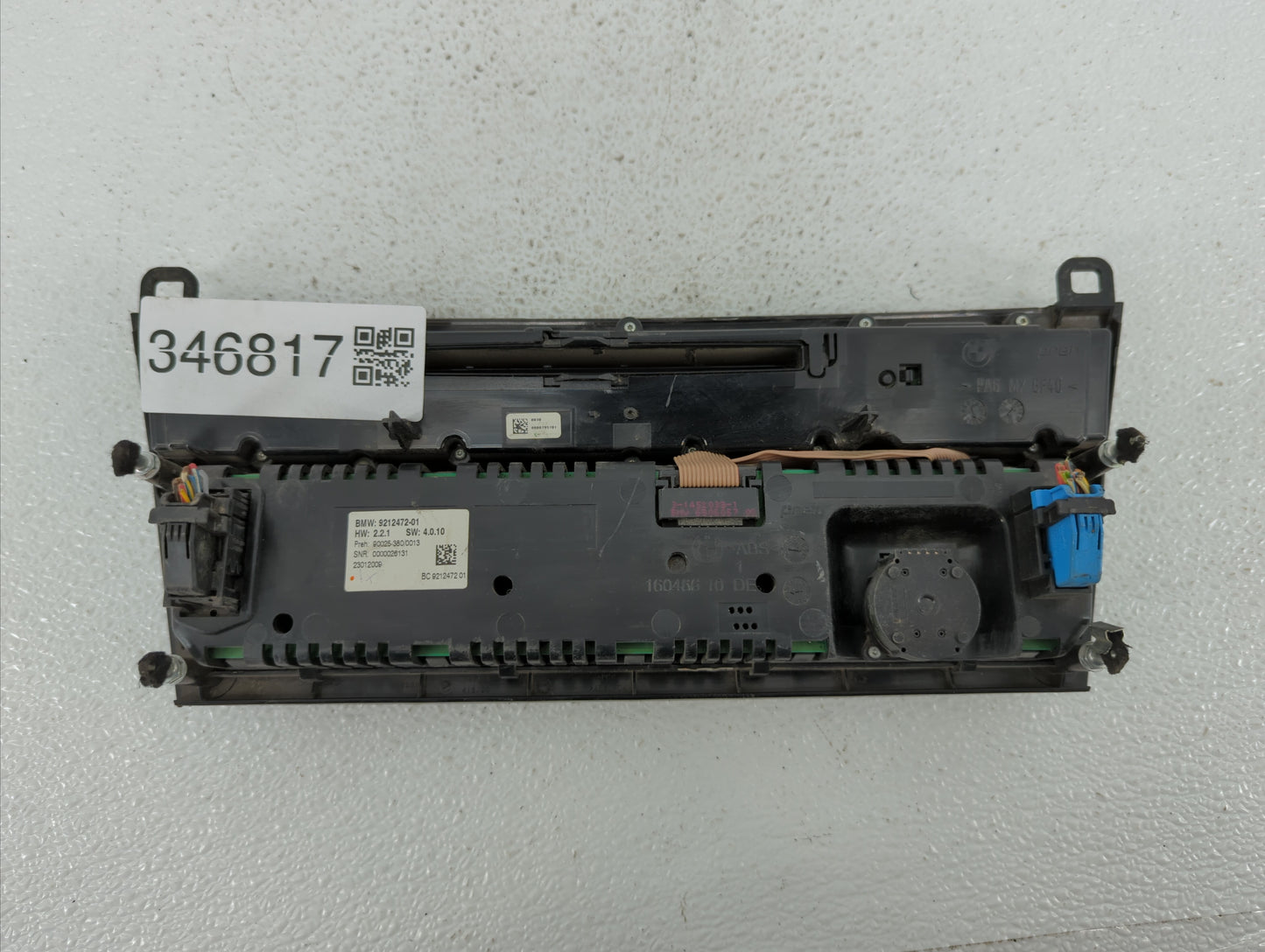 2009-2010 Bmw 750i Radio Control Panel - Oemusedautoparts1.com