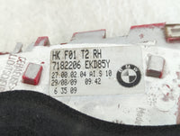 2009-2012 Bmw 750i Tail Light Assembly Passenger Right OEM P/N:7182206 EKD85Y HK F01 T2 RH Fits Fits 2009 2010 2011 2012 OEM