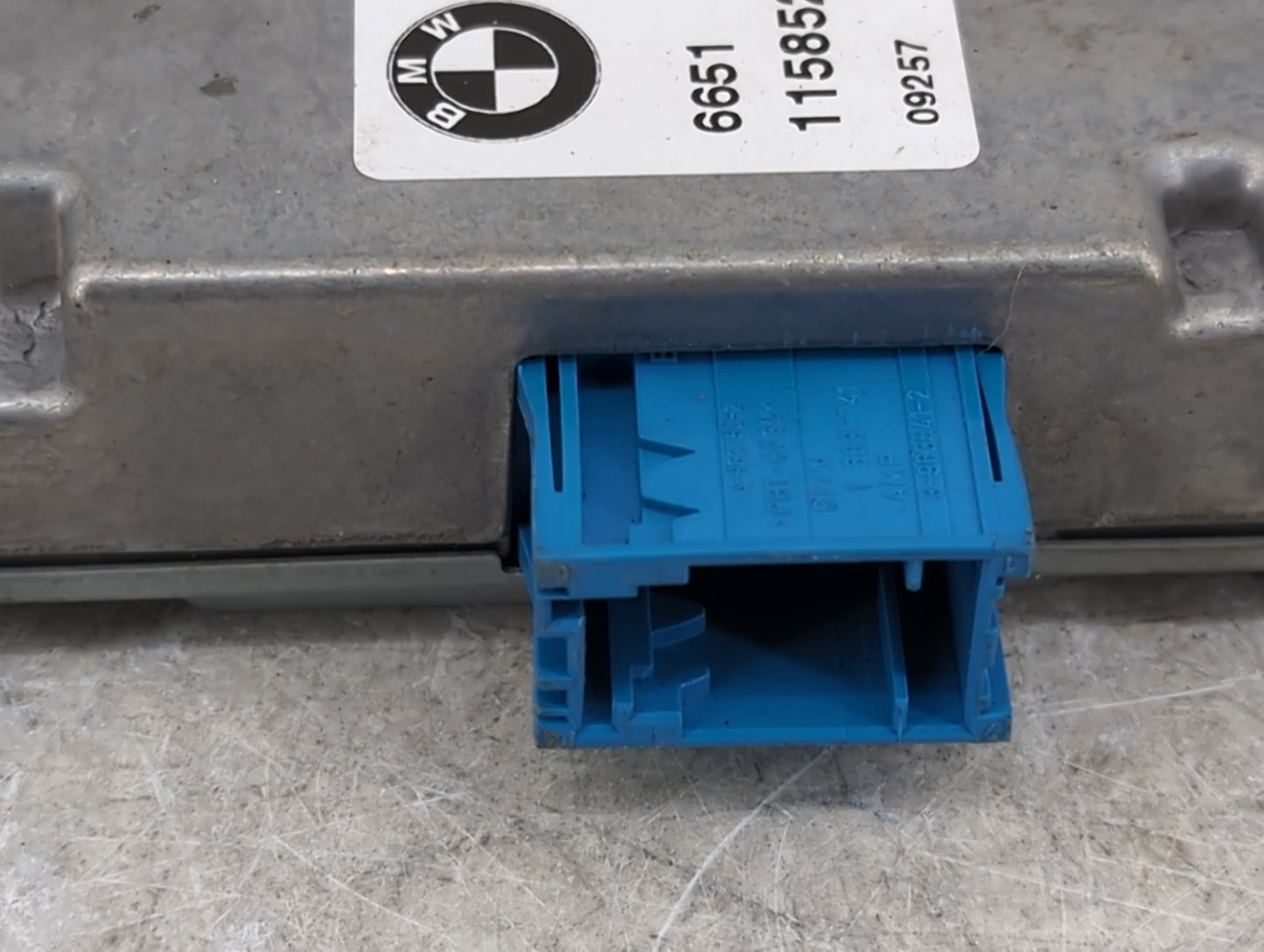 Bmw 750li Driver Assist Control Module 6651 9222803 01|11585229|5wk44031 - Oemusedautoparts1.com