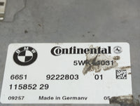 Bmw 750li Driver Assist Control Module 6651 9222803 01|11585229|5wk44031 - Oemusedautoparts1.com