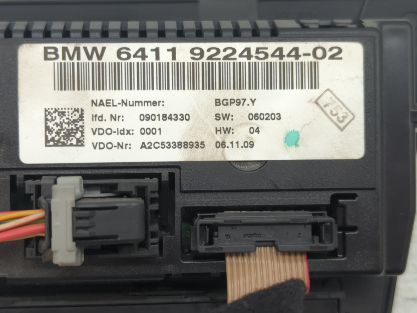 2012-2015 Bmw X1 Climate Control Module Temperature AC/Heater Replacement P/N:6411 9224544-02 6411 9263302-01 Fits OEM Used 