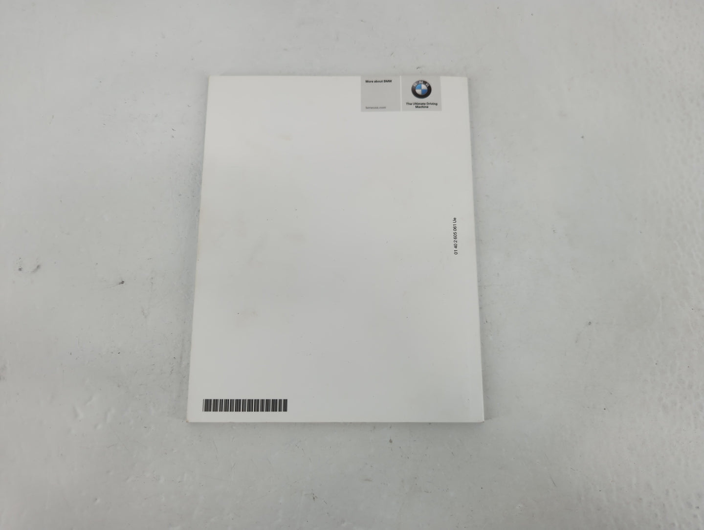 2010 Bmw X1 Owners Manual Book Guide P/N:01 40 2 605 061 Ue OEM Used Auto Parts - Oemusedautoparts1.com
