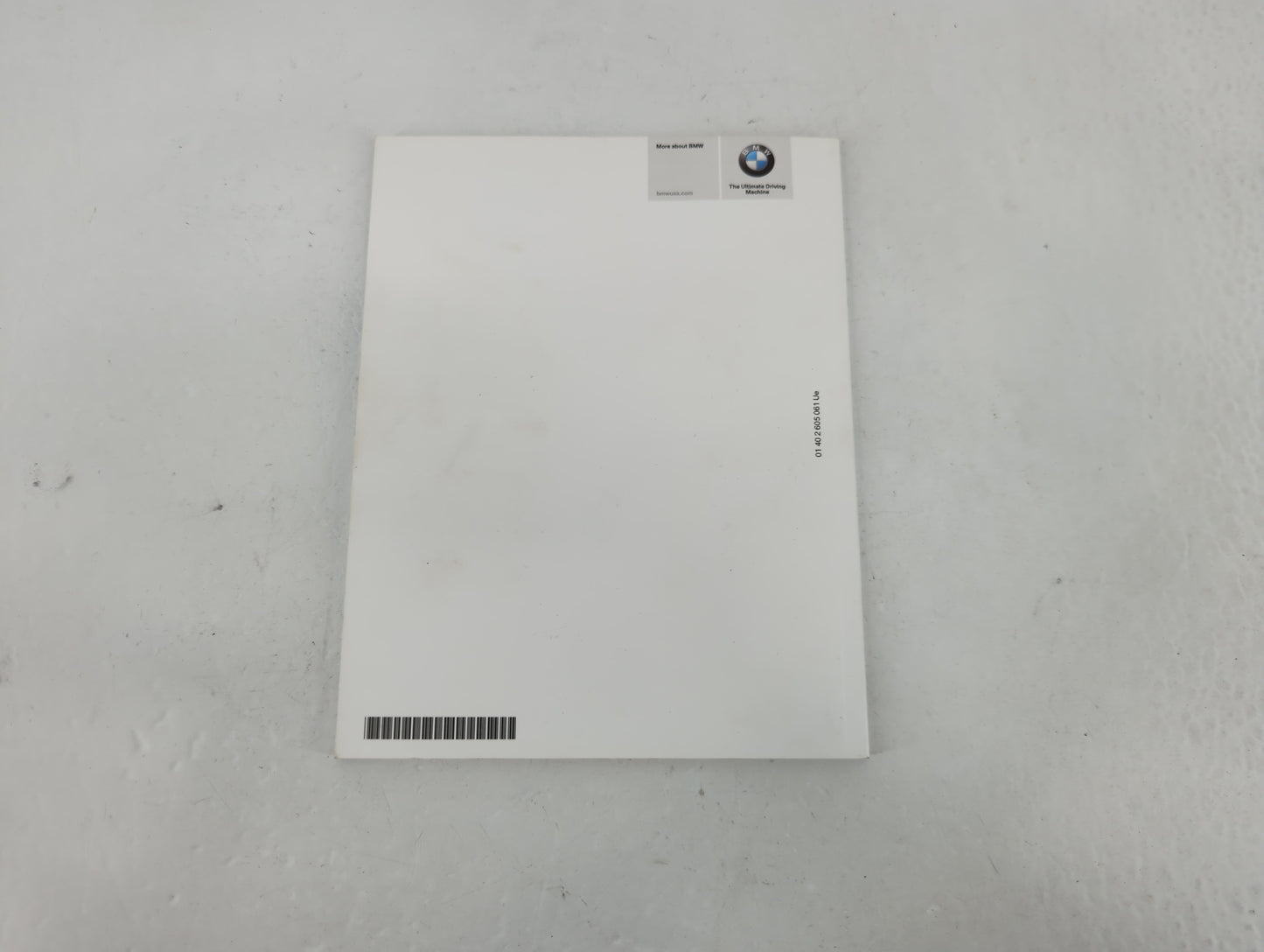 2010 Bmw X1 Owners Manual Book Guide P/N:01 40 2 605 061 Ue OEM Used Auto Parts - Oemusedautoparts1.com