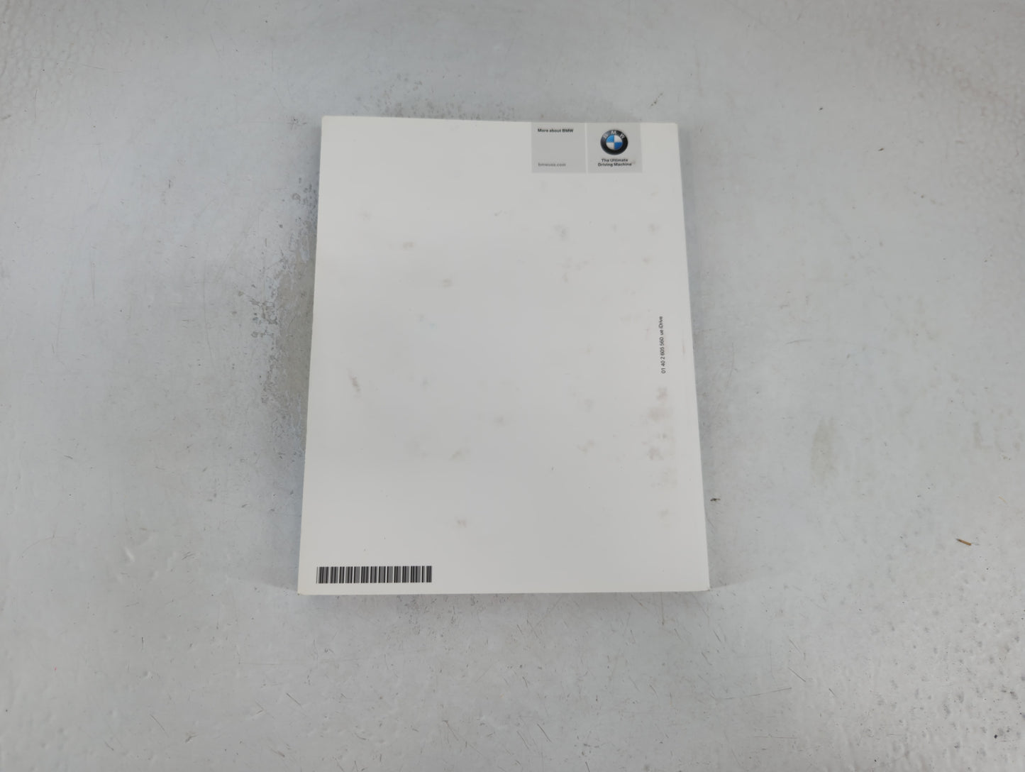 2010 Bmw X3 Owners Manual Book Guide P/N:01 40 2 605 560 OEM Used Auto Parts - Oemusedautoparts1.com