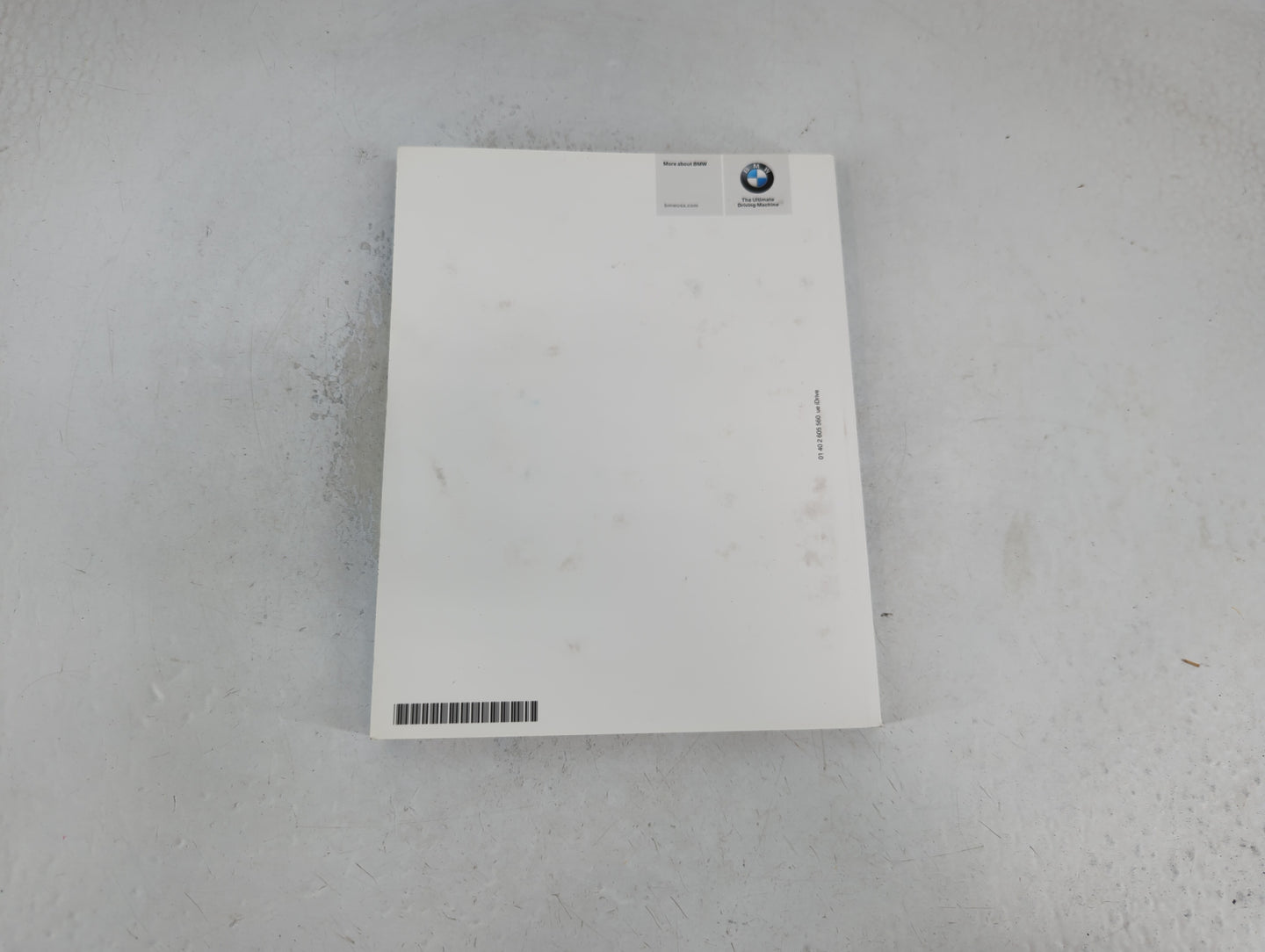 2010 Bmw X3 Owners Manual Book Guide P/N:01 40 2 605 560 OEM Used Auto Parts - Oemusedautoparts1.com