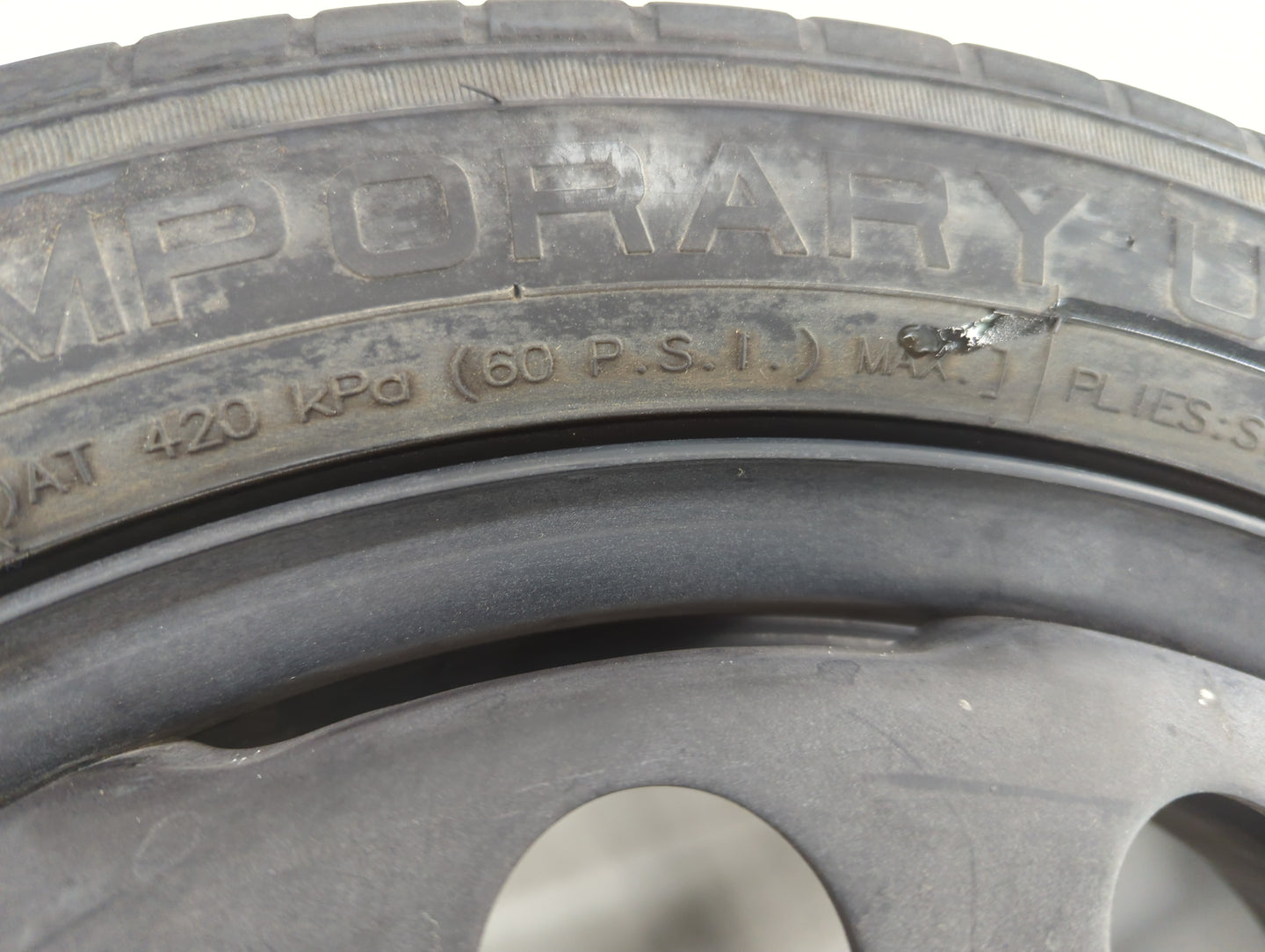 2004-2010 Bmw X3 Spare Donut Tire Wheel Rim Oem - Oemusedautoparts1.com